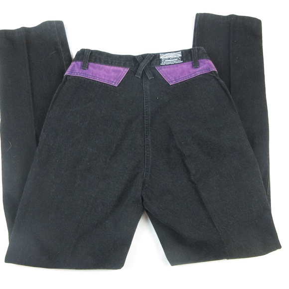 Vintage 1990's High Waist Rockies Rocky Mountain Cowgirl Jeans and Shirt Set, S - Picture 8 of 10